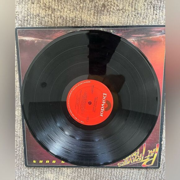 Pat Travers Band Crash and Burn LP 12” Vinyl Record 1980 Rock Album - Picture 7 of 7